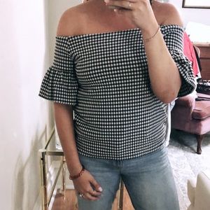 Off the shoulder top